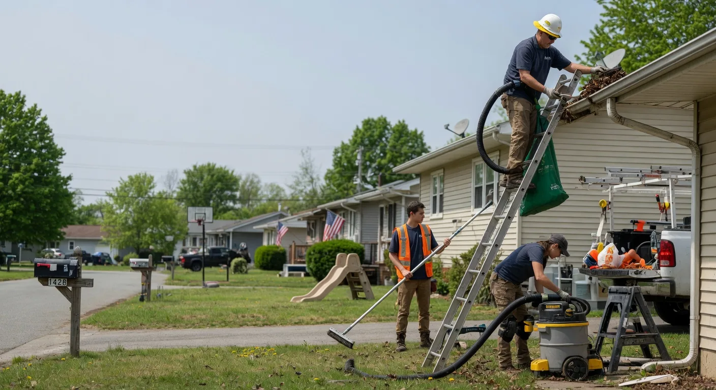 Gutter Installation in Harrisburg, IL near me